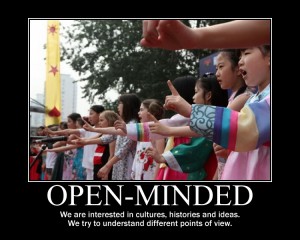 Open-minded